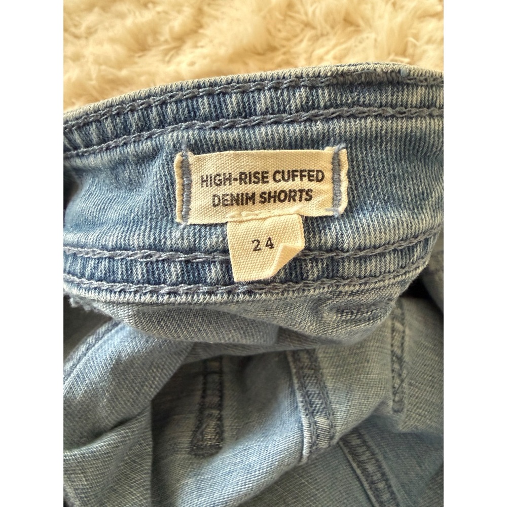 Madewell | High Rise Cuffed Denim Shorts - Picture 5 of 6